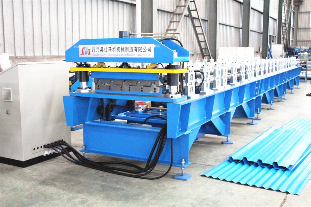 Metal Trapezoidal or Corrugated Roof/Wall Roll Forming Machine